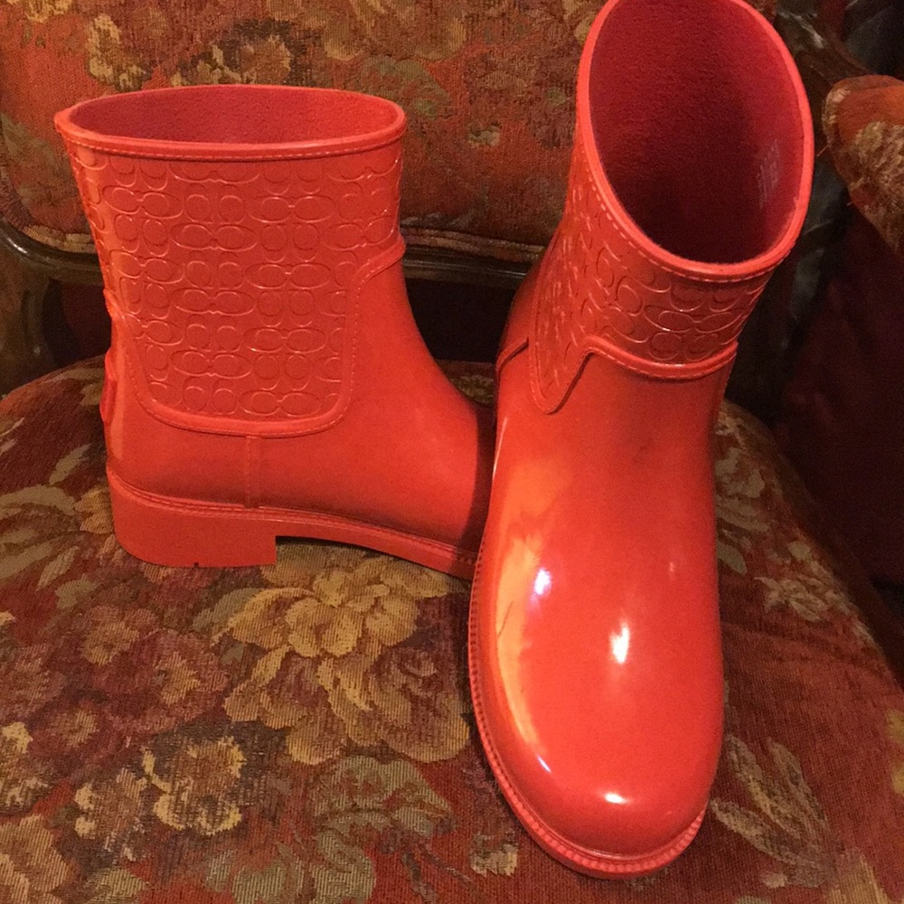Coach Rainboots